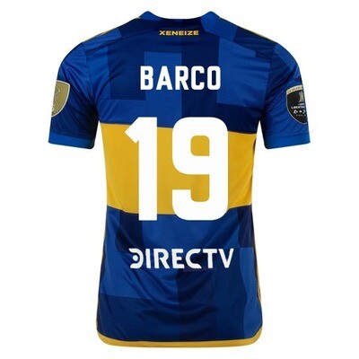 23-24 Boca Juniors Copa Libertadores Final Jersey VALENTÍN BARCO #19