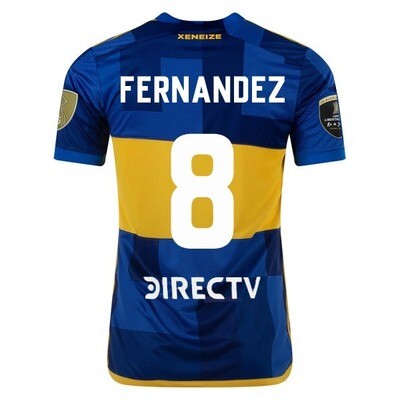 23-24 Boca Juniors Copa Libertadores Final Jersey GUILLERMO FERNÁNDEZ #8