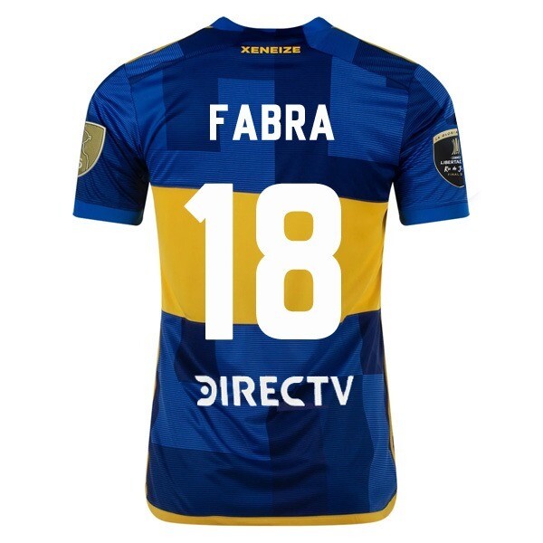23-24 Boca Juniors Copa Libertadores Final Jersey FRANK FABRA #18