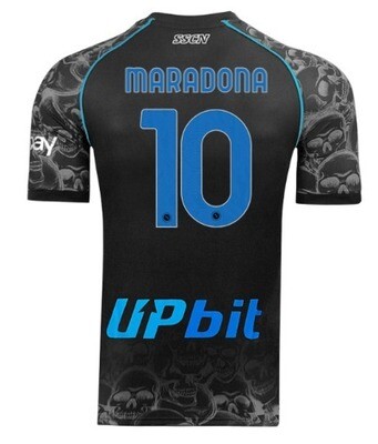Napoli Halloween Maradona #10 Match Shirt 2023/2024
