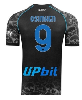 Napoli Halloween Victor Osimhen #9 Match Shirt 2023/2024