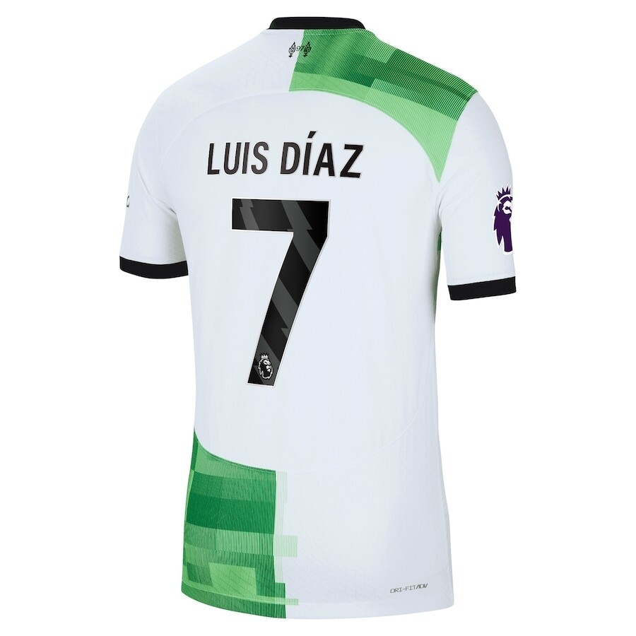 Liverpool Away Luis Diaz #7 Jersey 2023/2024 (Player Version)