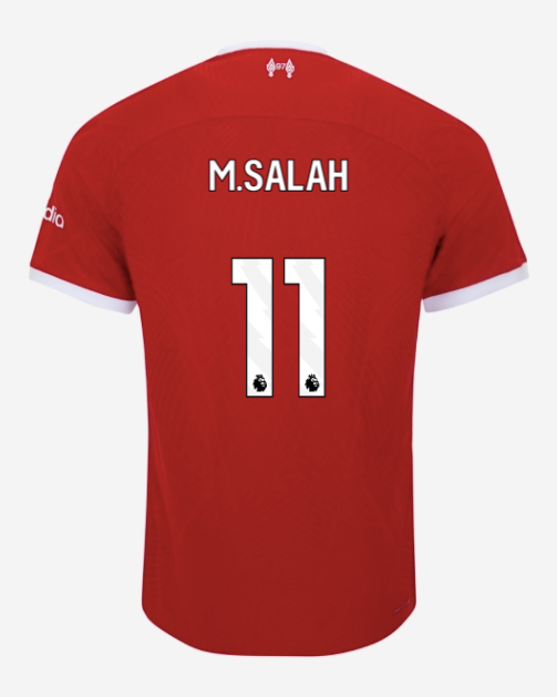 Liverpool Home Mohamed Salah #11 Jersey 2023-24 (Player Version)