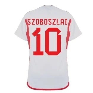 Hungary Away Dominik Szoboszlai #10 Jersey 2023/2024