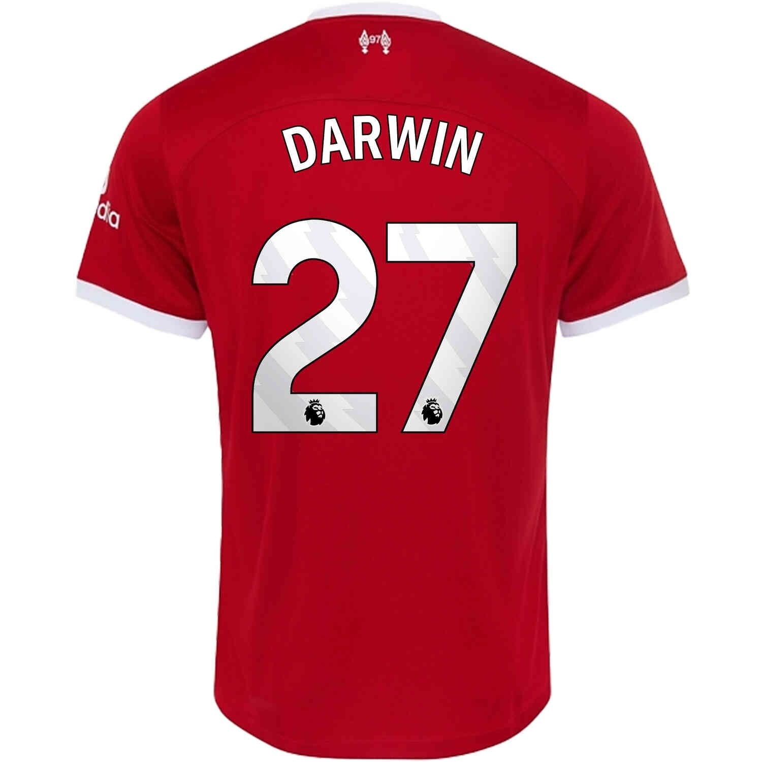 Liverpool Home Darwin Núñez #27 Jersey 2023-24 (Player Version)