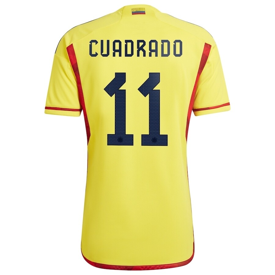 Camiseta Colombia Juan Cuadardo #11 Home Jersey 2022/2023