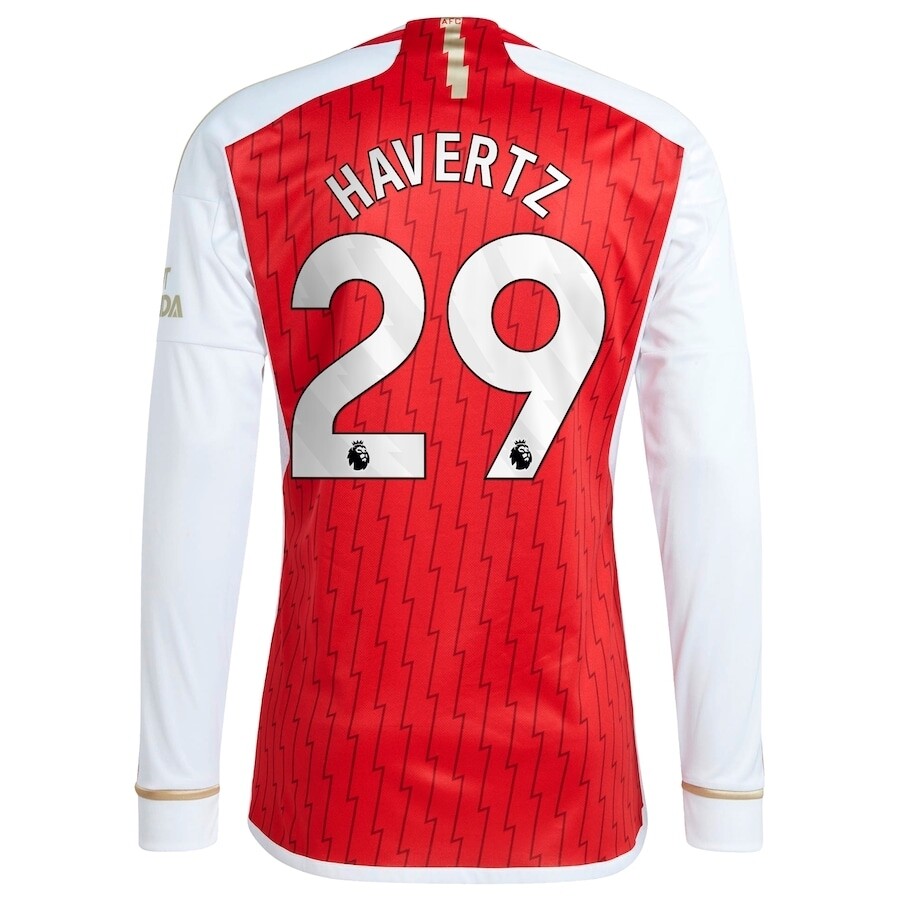 Arsenal Home Kai Havertz #8 Long Sleeve Jersey 2023/2024