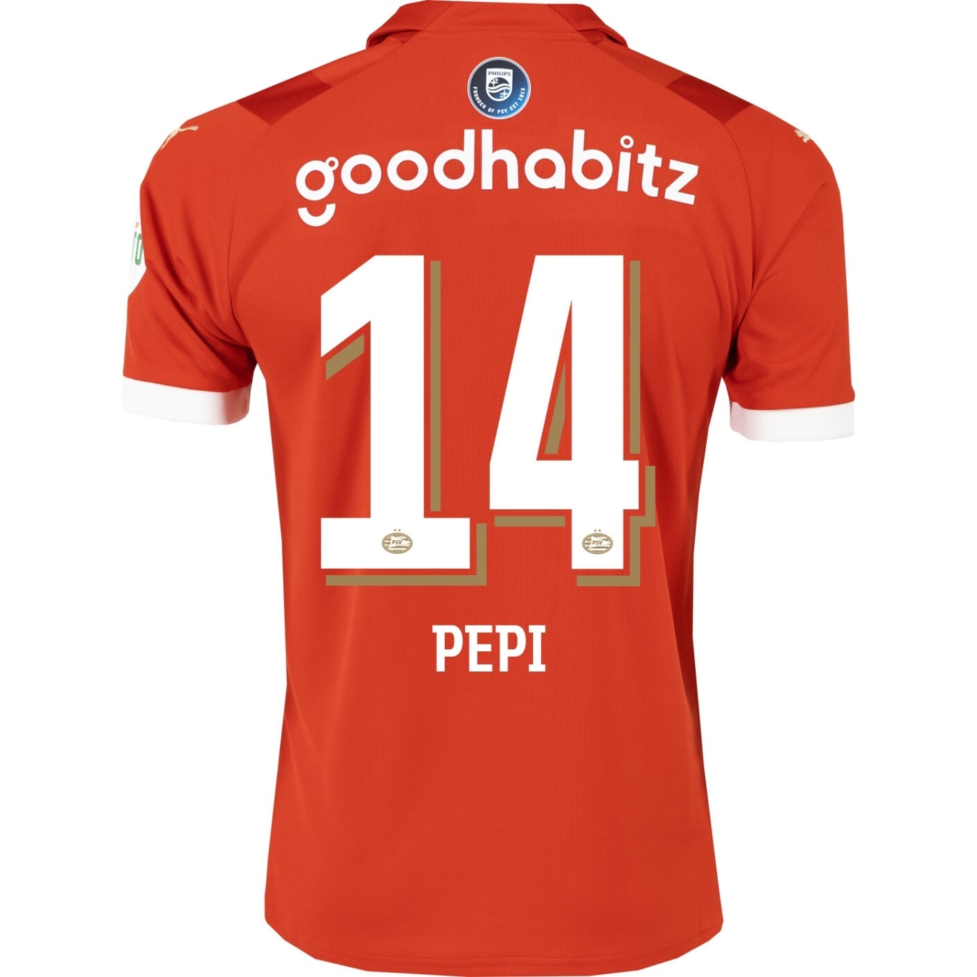 PSV Eindhoven Ricardo Pepi #14  Home Jersey 2023/2024