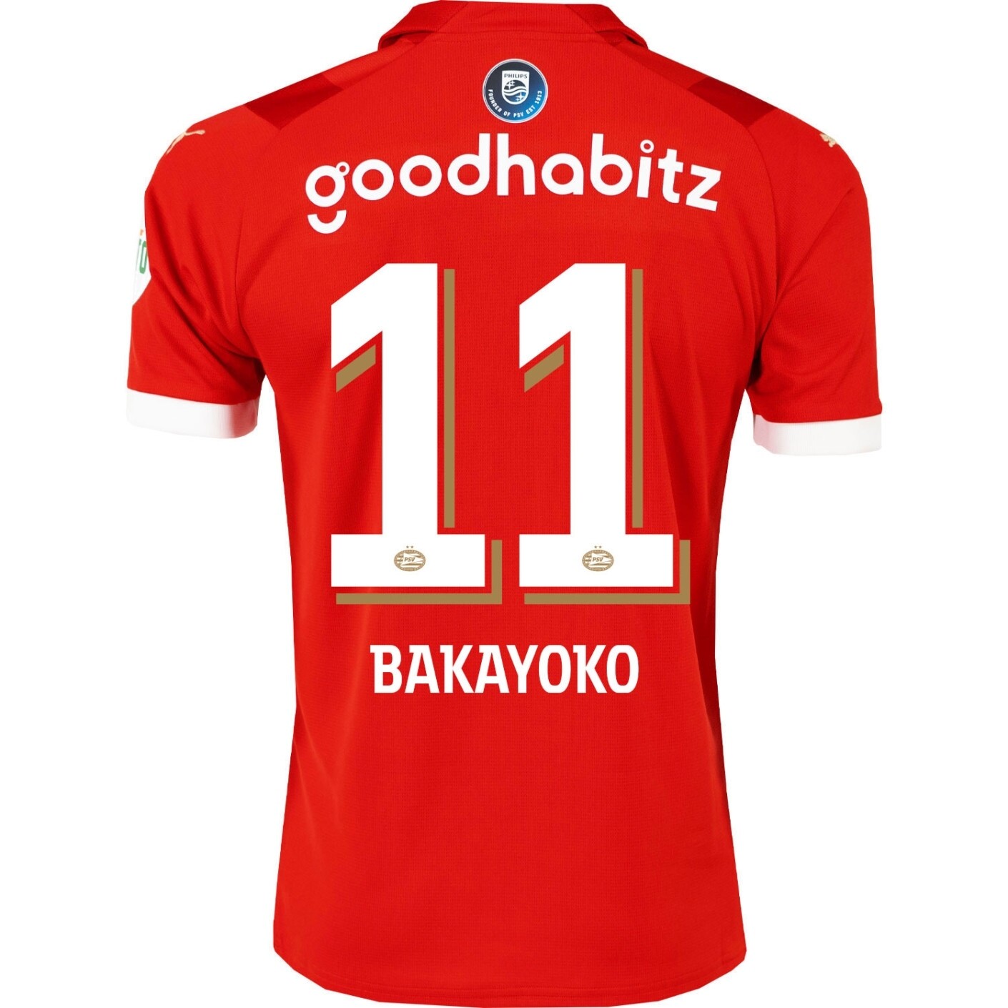 PSV Eindhoven Johan Bakayoko #11 Home Jersey 2023/2024