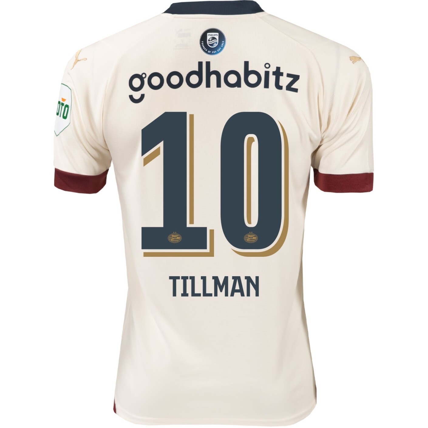 PSV Eindhoven Malik Tillman #10 Away Jersey 2023/2024