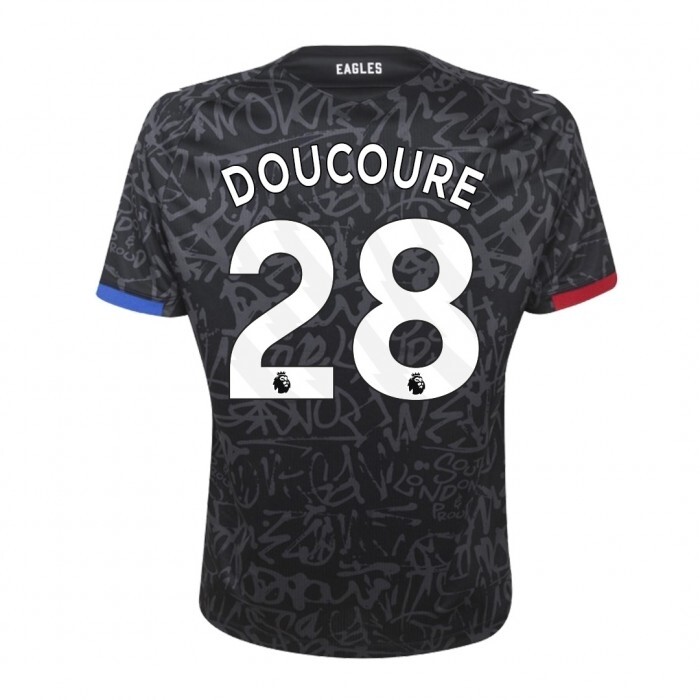 Crystal Palace Cheick Doucouré 28 Third Jersey 2023-2024