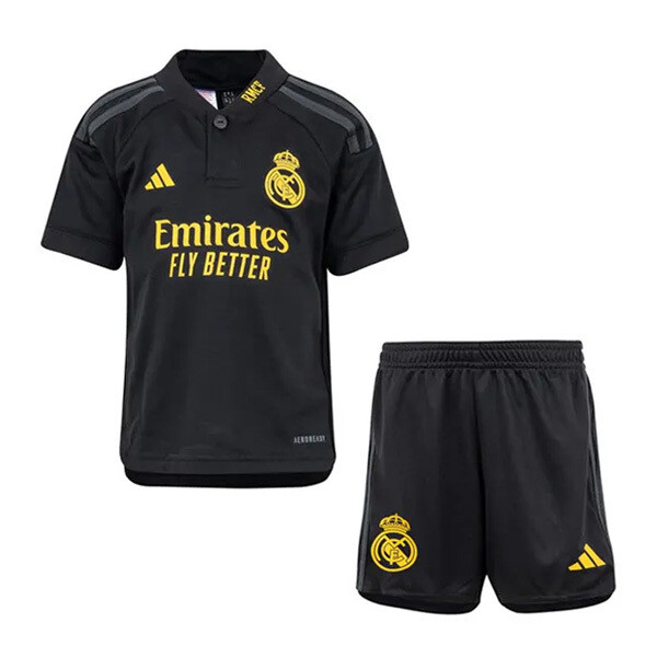 23-24 Real Madrid Third Jersey Kids Kit