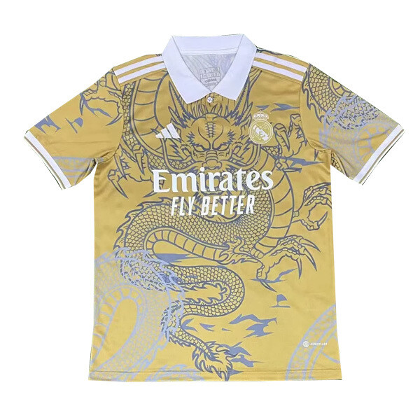 23-24 Real Madrid Gold Dragon Concept Jersey