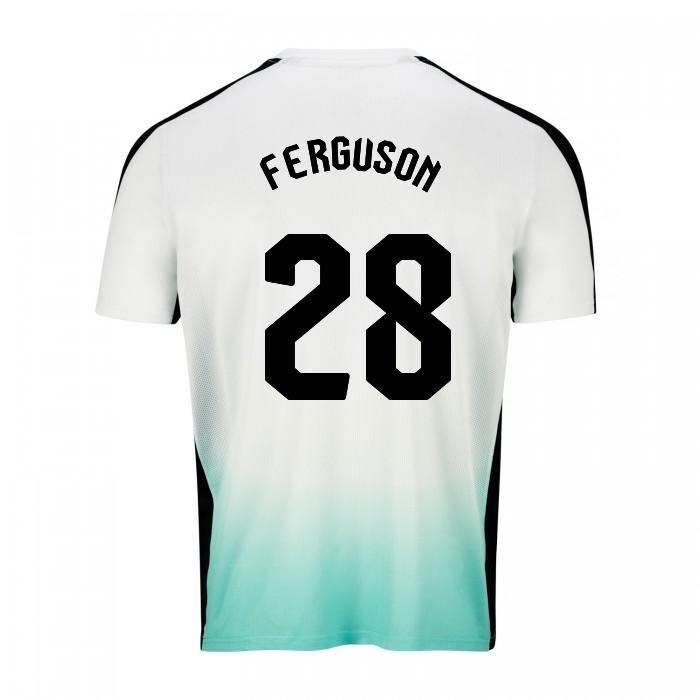 Brighton &amp; Hove Albion Evan Ferguson #28 Europa League Kit Jersey 2023-2024