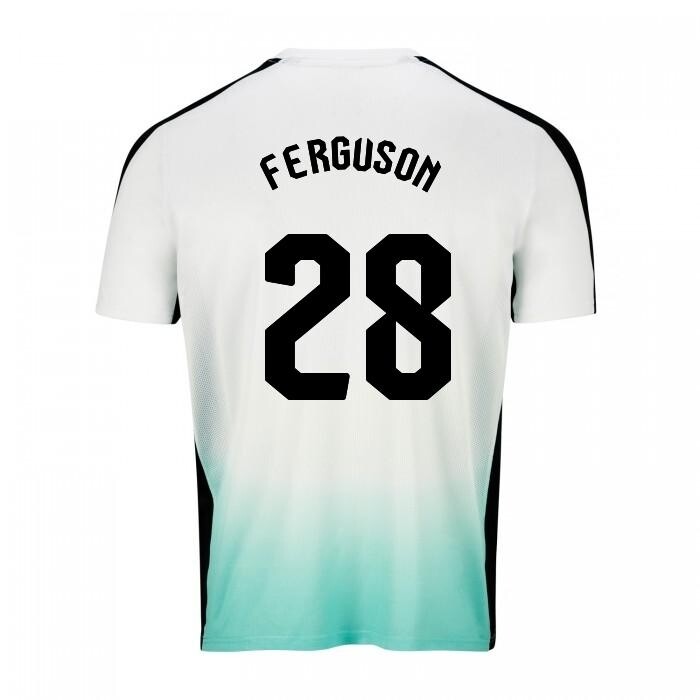 Brighton & Hove Albion Evan Ferguson #28 Europa League Kit Jersey 2023-2024