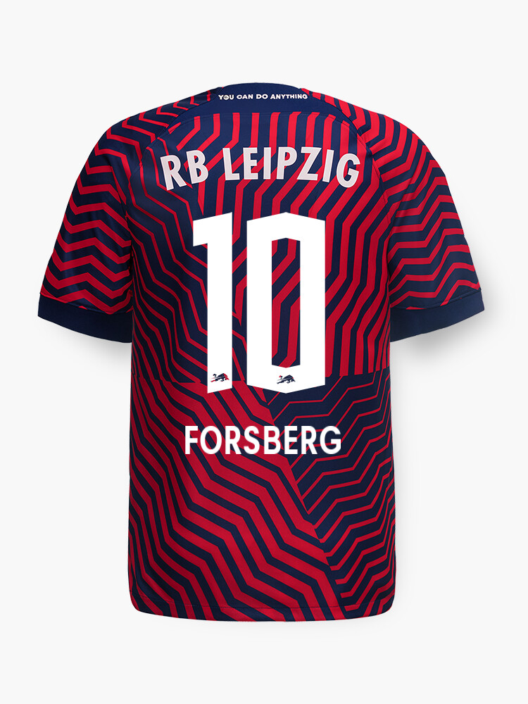 RB Leipzig Emil Fosberg #10 Away Jersey 2023/2024 Jersey
