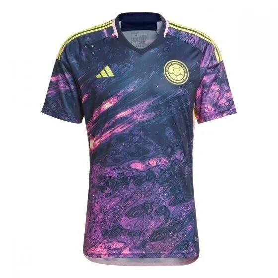 Colombia Away Women's Soccer World Cup for Men Jersey 2023