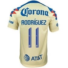 Club America Jonathan "Cabecita" Rodríguez 11 Home Jersey 2023-2024