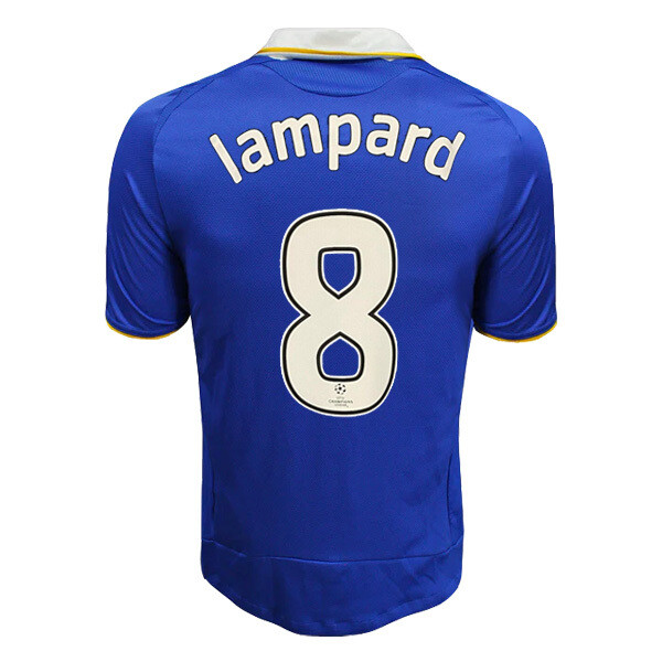 07-08 Chelsea Home UCL Final Retro Jersey Lampard #8