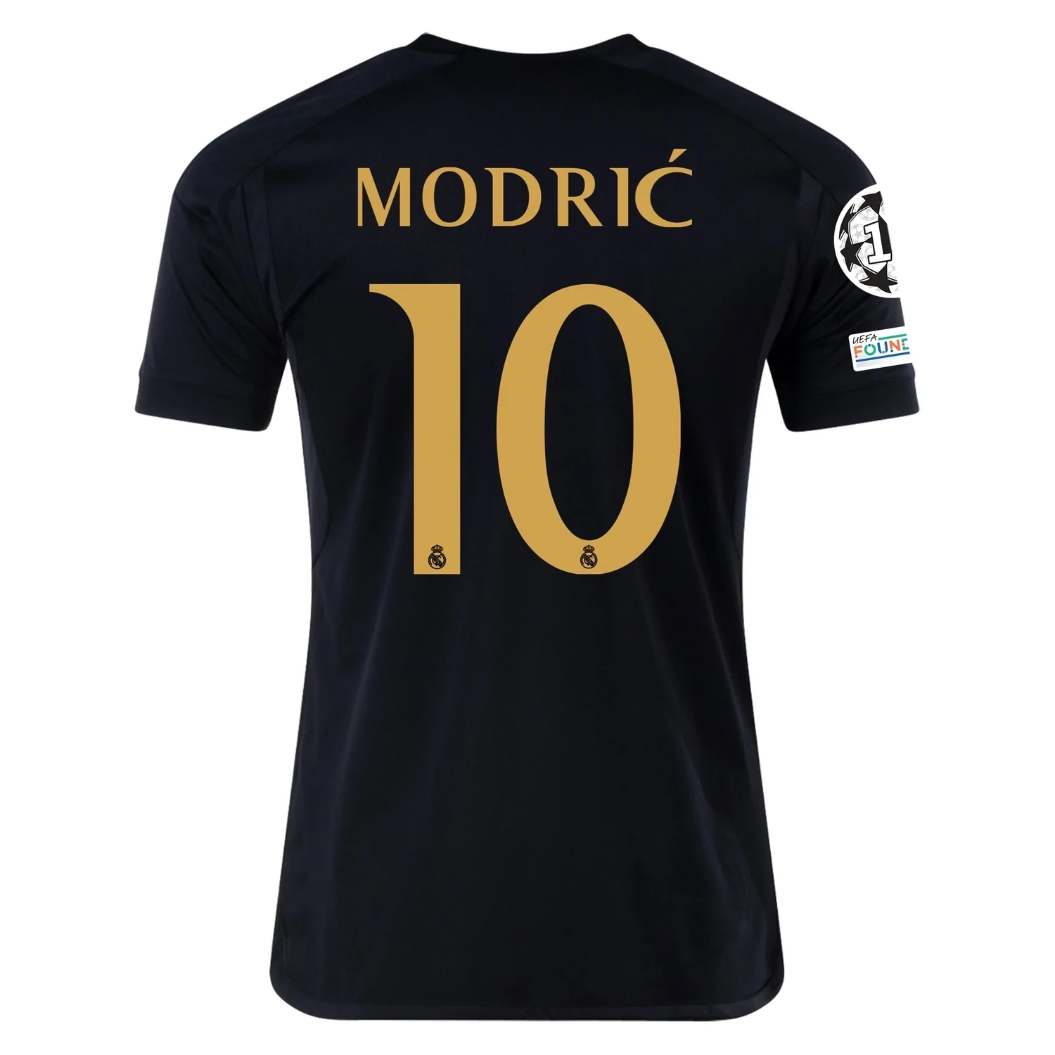 Real Madrid Luka Modrić Third Jersey 2023/2024 With Champions League + Club World Cup Patches