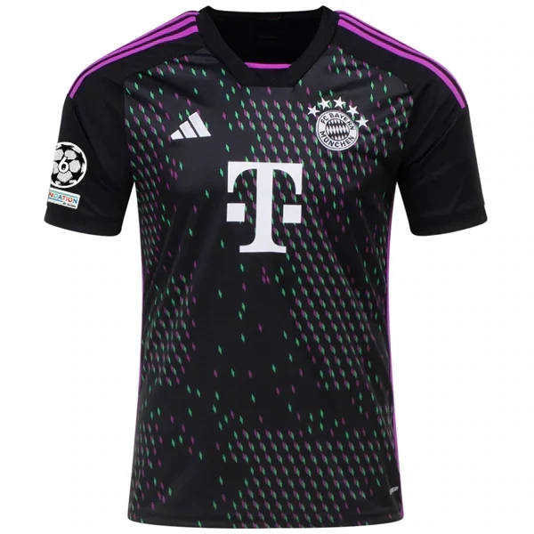 Bayern Munich Away Jersey 2023/2024 With Champions League Patches