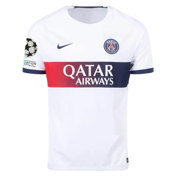 PSG Away Jersey 2023/2024 With Champions League Patches