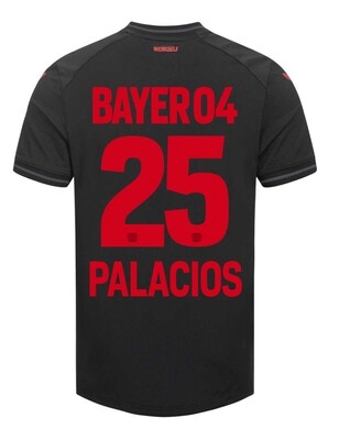 23-24 Bayer Leverkusen EXEQUIEL PALACIOS 25 Home Soccer Jersey
