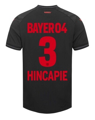 23-24 Bayer Leverkusen PIERO HINCAPIE 3 Home Soccer Jersey