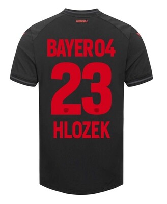 23-24 Bayer Leverkusen ADAM HLOZEK 23 Home Soccer Jersey