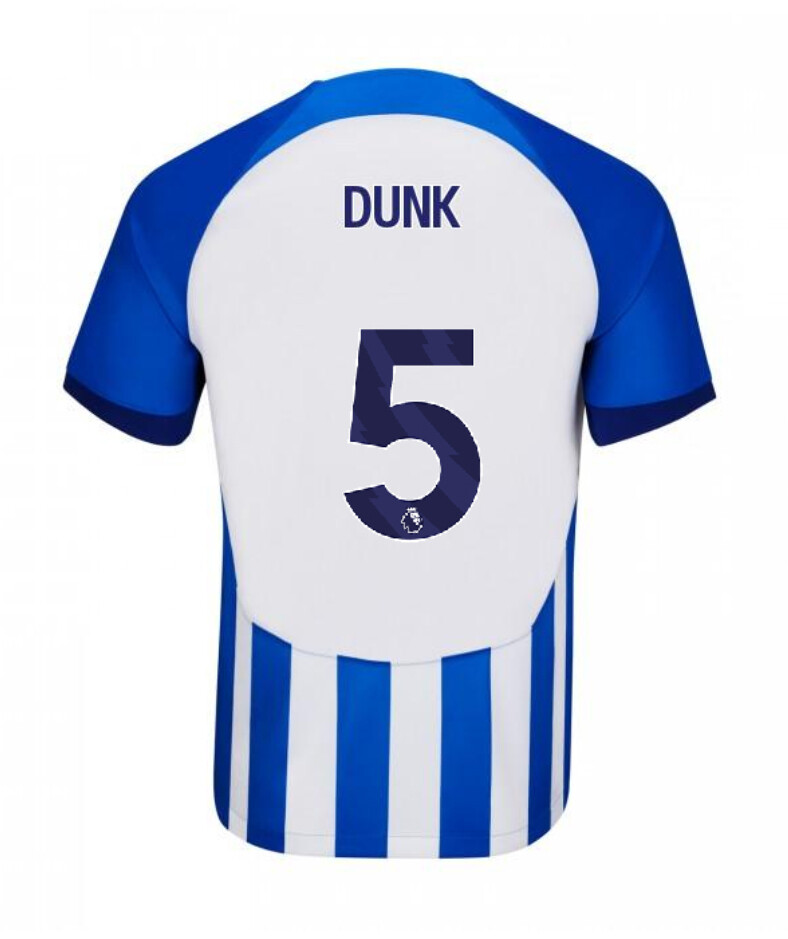 Brighton &amp; Hove Albion Home Lewis Dunk 5
Jersey 2023-2024