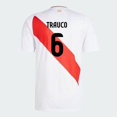 Peru Copa America Home Miguel Trauco #6 Jersey Shirt 2024