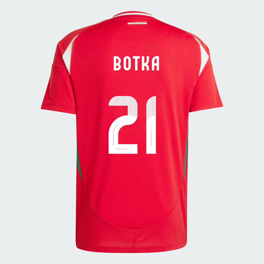 Hungary Home Euro&#39;s Endre Botka #21 Jersey 2024