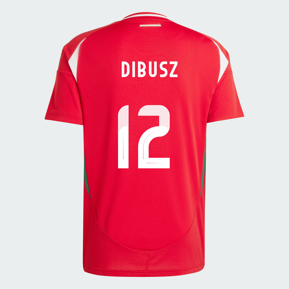 Hungary Home Euro&#39;s Dénes Dibusz #23 Jersey 2024