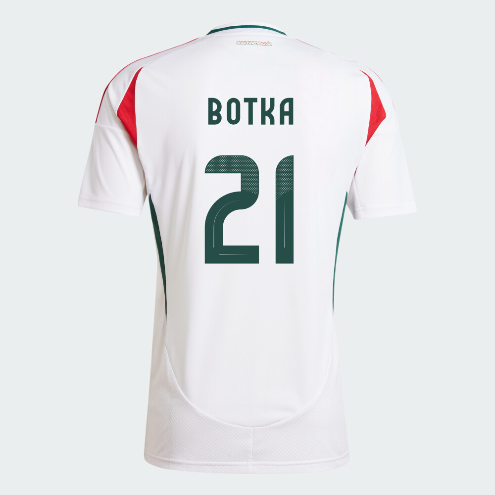 Hungary Away Euro&#39;s Endre Botka #21 Jersey 2024