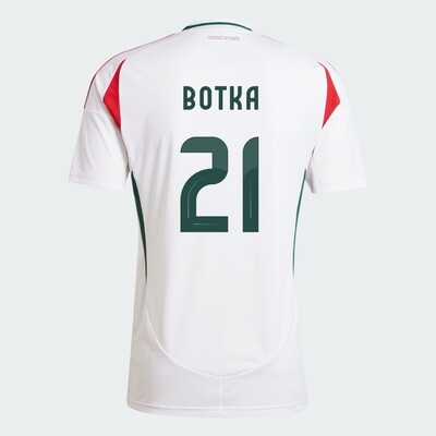 Hungary Away Euro's Endre Botka #21 Jersey 2024