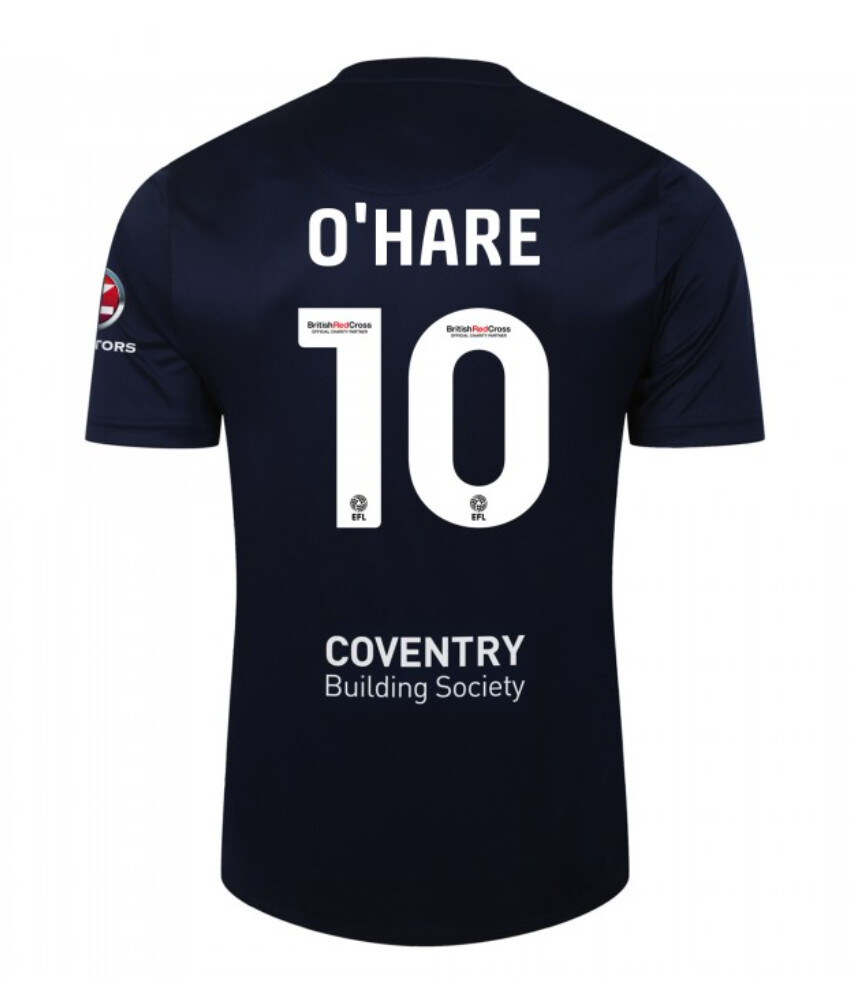 23-24 Coventry City 10 O'HARE Away Jersey