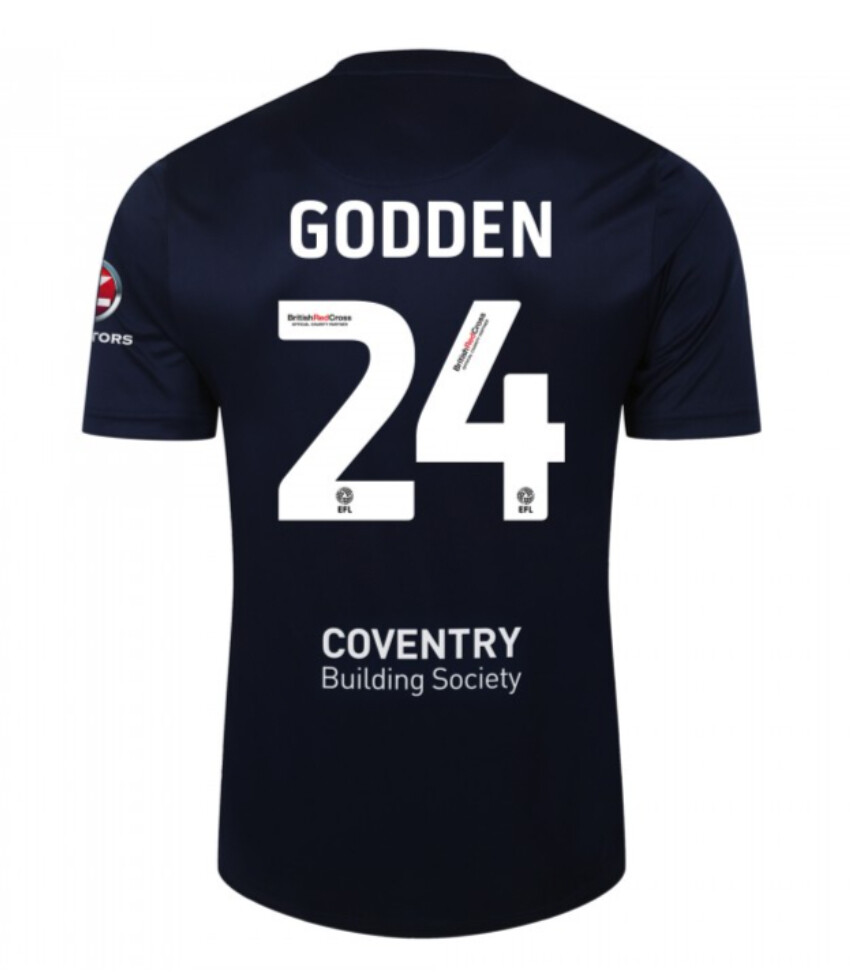 23-24 Coventry City 24 GODDEN Away Jersey