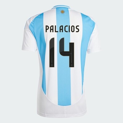 2024 Argentina PALACIOS 14 Home Jersey