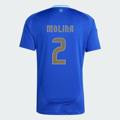2024 Argentina MOLINA 2 Away Jersey
