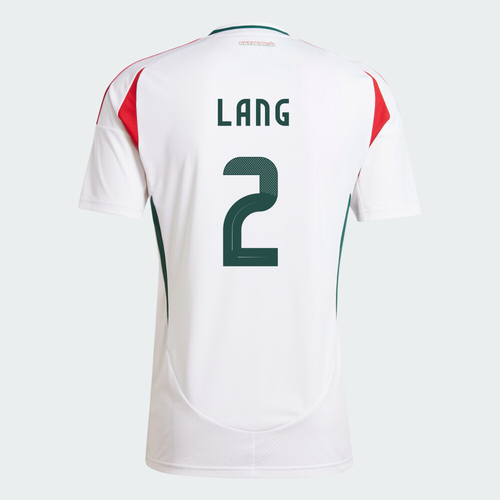 Hungary Away Euro&#39;s Ádám Lang #2 Jersey 2024