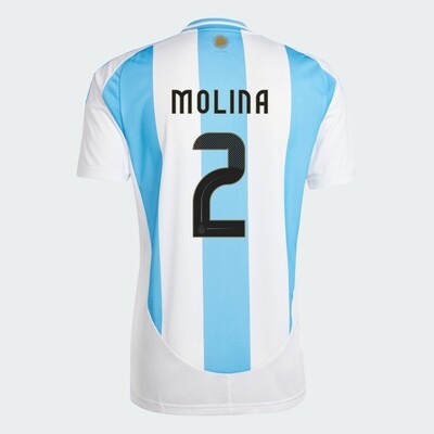2024 Argentina MOLINA 2 Home Jersey