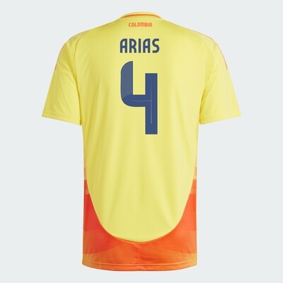 2024 Colombia ARIAS 4 Home Jersey (Player Version)