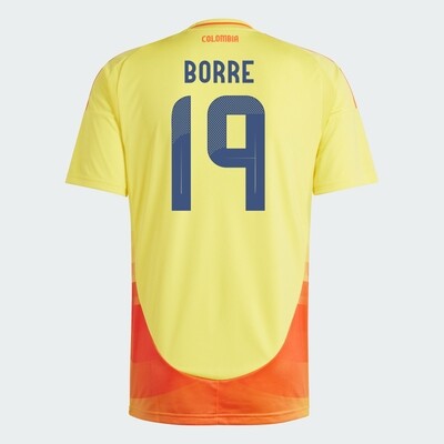 2024 Colombia BORRE 19 Home Jersey (Player Version)