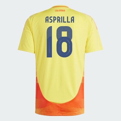 2024 Colombia ASPRILLA 18 Home Jersey (Player Version)