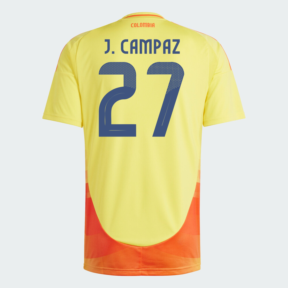 2024 Colombia J. CAMPAZ 27 Home Jersey (Player Version)