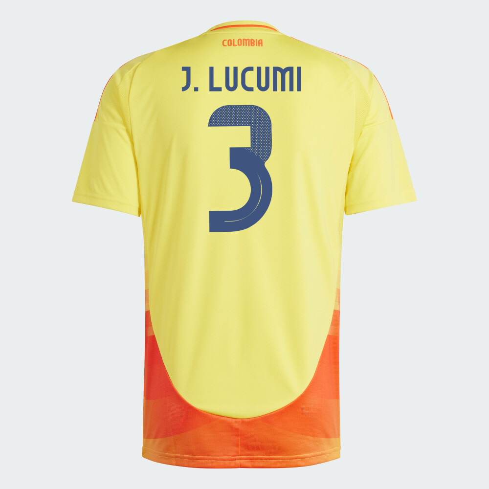 2024 Colombia J. LUCUMI 3 Home Jersey (Player Version)