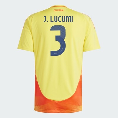 2024 Colombia J. LUCUMI 3 Home Jersey (Player Version)