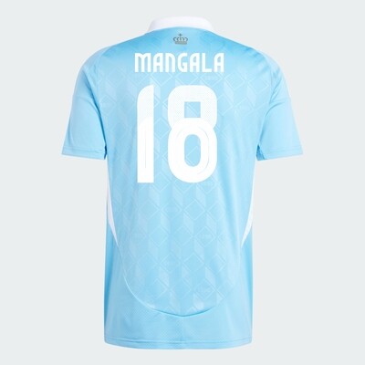 2024 Belgium MANGALA 18 Away Jersey