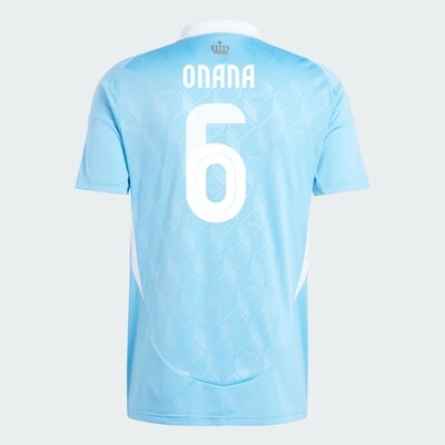 2024 Belgium ONANA 6 Away Jersey