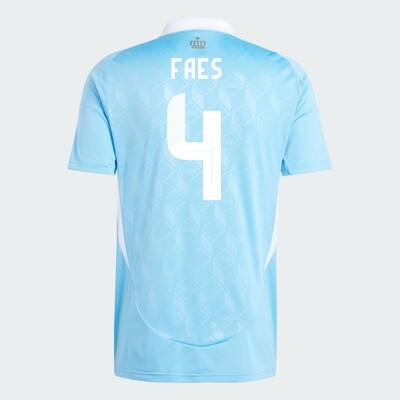2024 Belgium FAES 4 Away Jersey